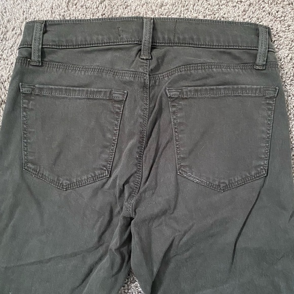 J Brand Miranda Zip Skinny in Caledon Green - Picture 10 of 12
